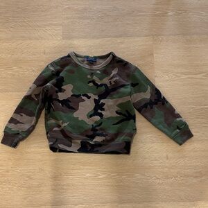 Polo by Ralph Lauren Green Camouflage Sweatshirt